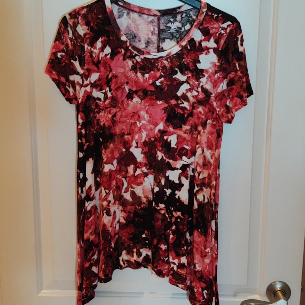 a.n.a. Medium Tall Short Sleeve Tunic